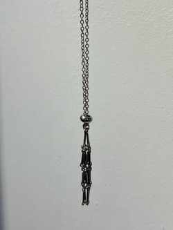 Авоська-подвеска для кристаллов серебристая S