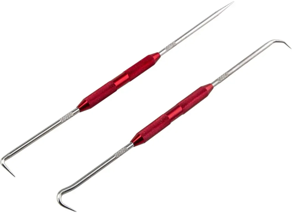 Набор крючков для демонтажа сальников и уплотнителей, 2 предмета