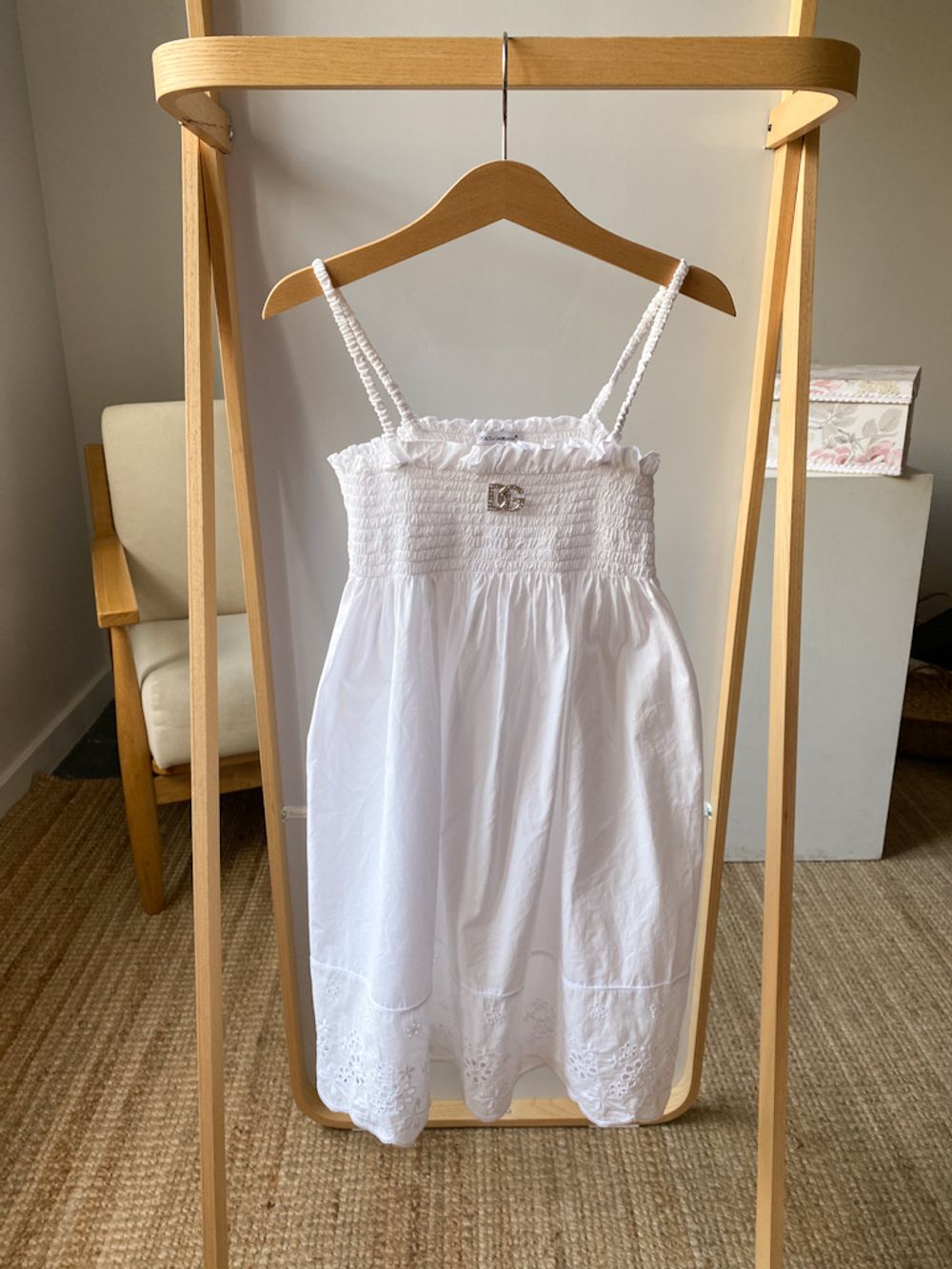 Хлопковый сарафан Dolce&Gabbana, 128