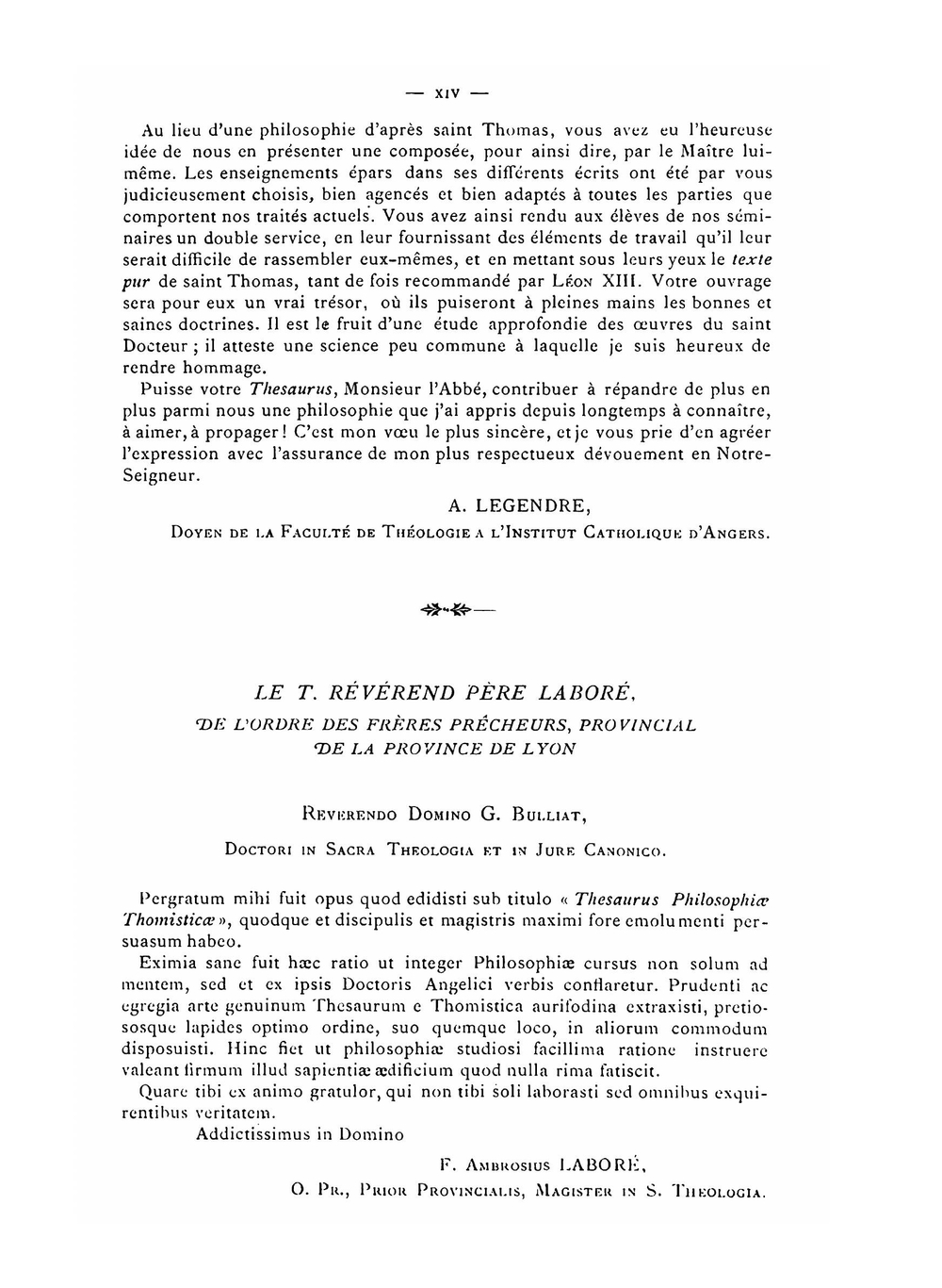 Thesaurus philosophiae Thomisticae. seu selecti textus philosophici ex Sancti Thomae Aquinatis operibus deprompti et secundum ordinem in scholis hodie usurpatum dispositi | Aquinas Saint Thomas