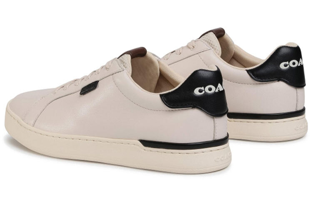 COACH Coach CitySole lace-up fashion sneakers men's white