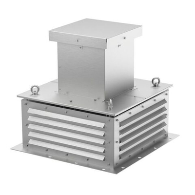 Крышный вентилятор ВКРВ-3,5-ДУ-С электродвигатель 2.2 кВт, 3000 об/мин