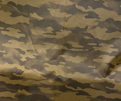 Ткань Оксфорд 200D, 90 гр, PU 1000, мох мешковина