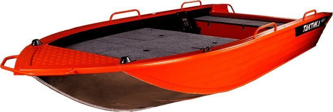 Моторная лодка, Тактика 430Р (fish), графит
