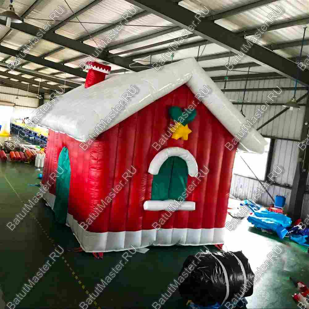 Надувной шатер "Рождественский домик", 5*4*4 м