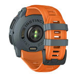 Спортивные часы Garmin Instinct 3, 50 мм, Solar, силиконовый ремешок цвета «солнцестояние» Безель сумеречного цвета, дисплей Solar со стеклом Power Glass. Ремешок с классической застёжкой — на запястье обхватом 141–213 мм