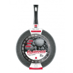 Сковорода алюминий, 28 см, антипригарное покрытие, Нева Металл Посуда, Каменная, 19128