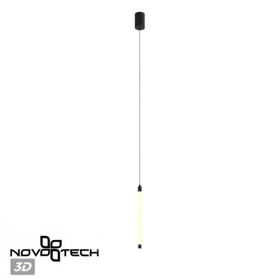 359359 KONST NT24 052 черный Корпус накладной с драйвером для подвесного вертикального монтажа светильников 359343-359358 IP20 8-24W 170-265V VITZ