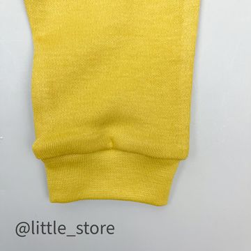 Штанишки хлопковые "Улыбка" желтые