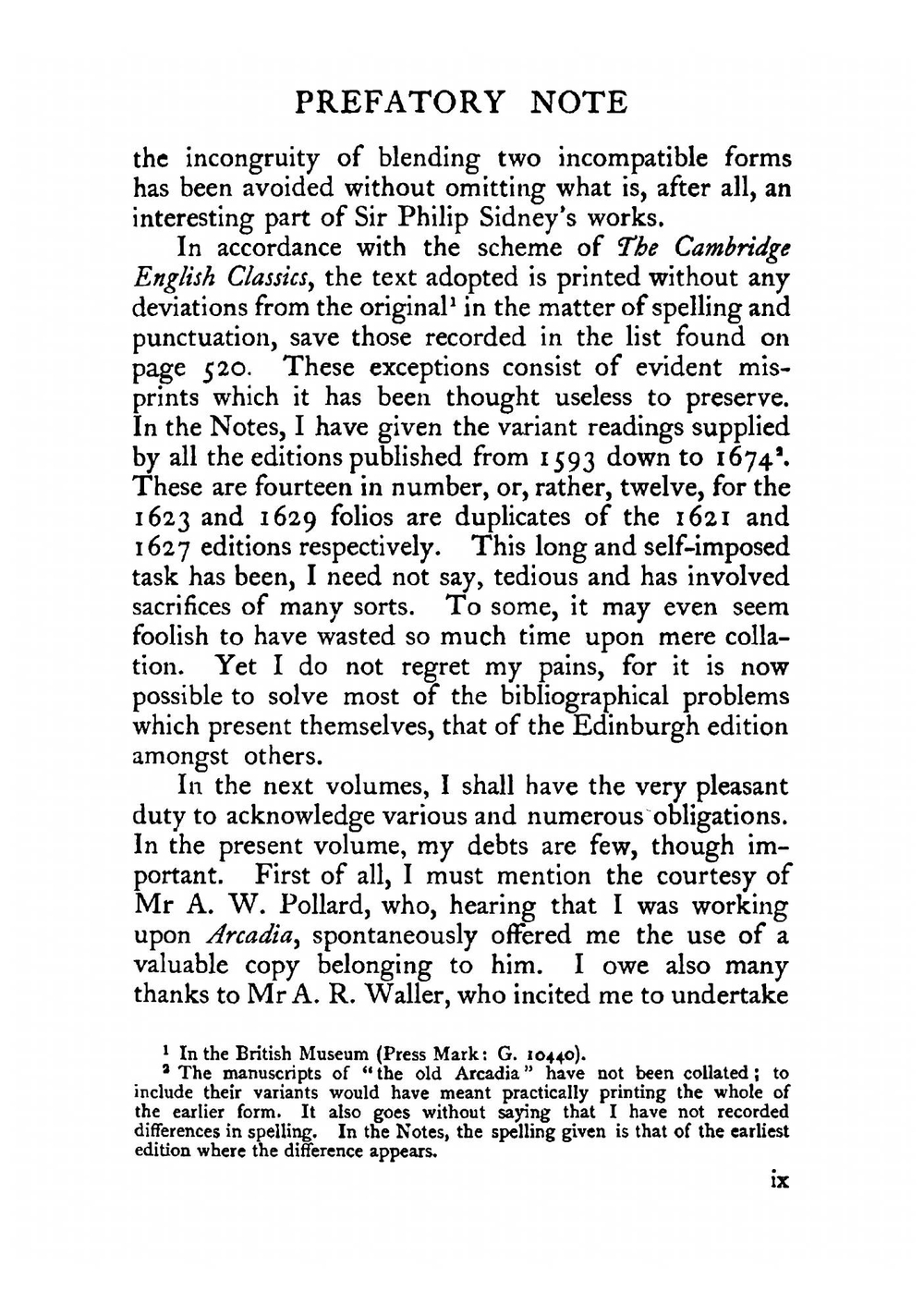 The countesse of Pembrokes Arcadia | Sidney Philip