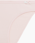 Трусы женские спорт Atlantic, набор из 3 шт., хлопок, серо-жемчужные + светло-розовые + светло-жемчужные, 3CLP-002