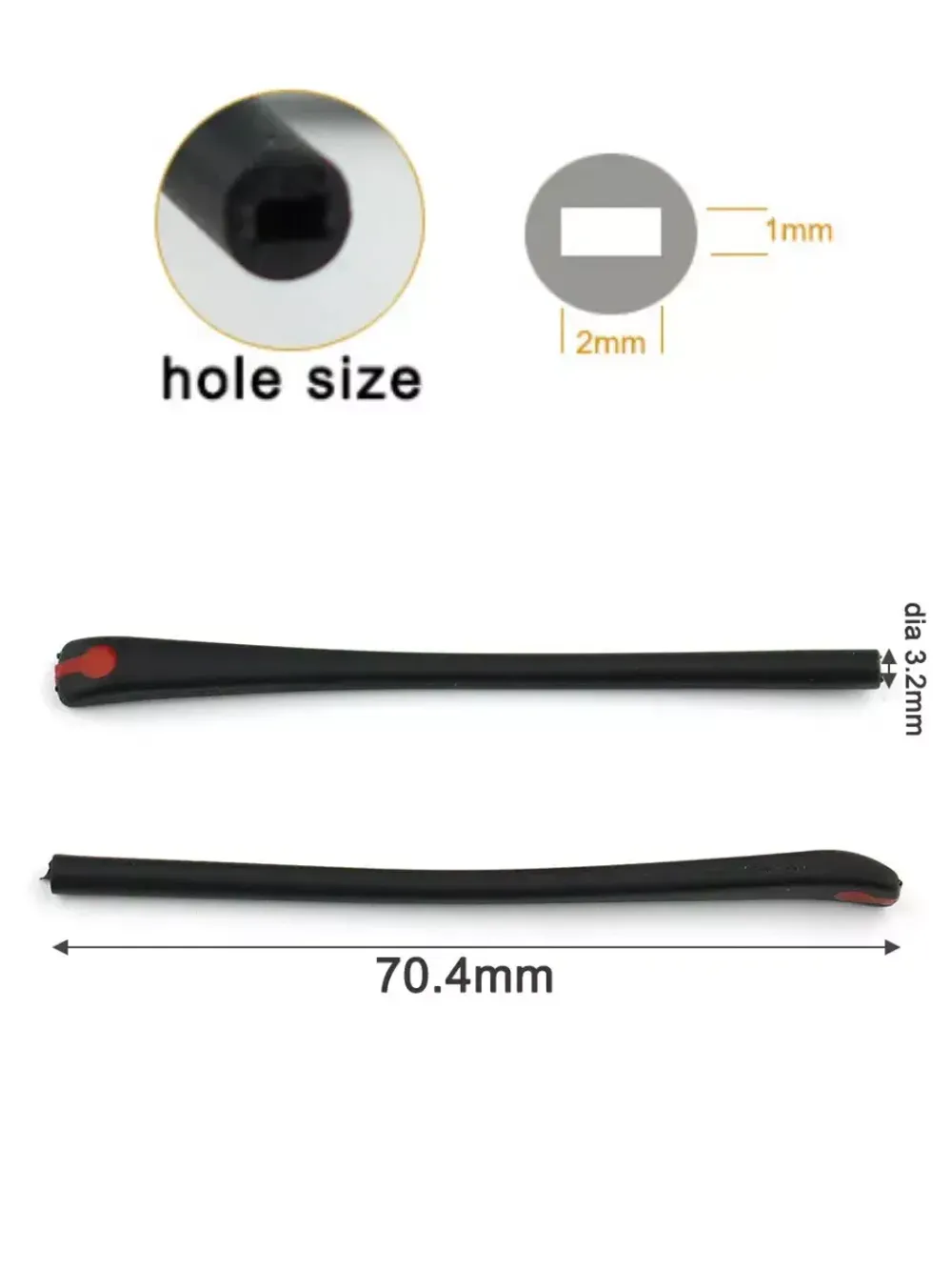 Наконечники для дужков