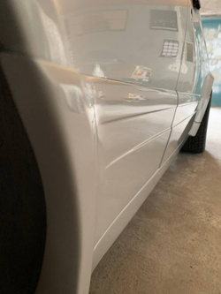 BMW E30 Mtech2 Накладки на двери купе ВП (Реплика "Стекловолокно")