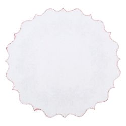 Набор из двух салфеток под приборы Festive wreath из коллекции New Year Essential, Ø38 см