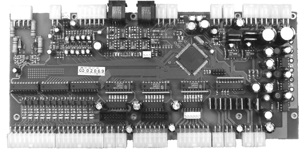 Электронная плата контроллера автоматики ARM-v2
