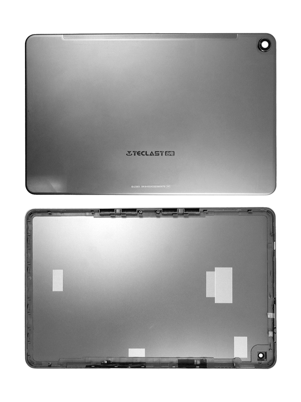 Задняя крышка с рамкой для Teclast T50 (Серая)