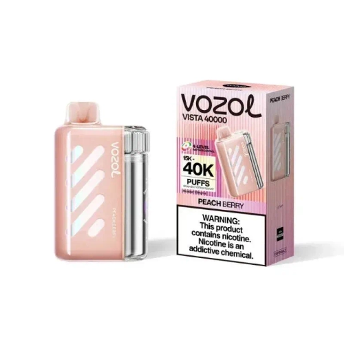 VOZOL VISTA 40000 - Peach Berry (5% nic)
