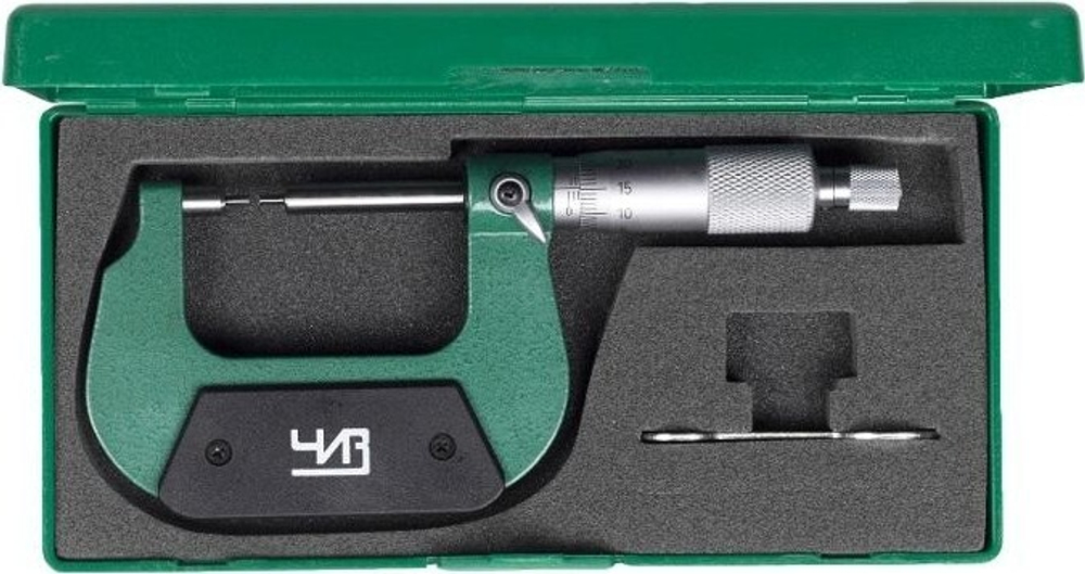 Микрометр ЧИЗ с мал.изм.губ. МК-МП- 25 0.01 ЧИЗ 51118