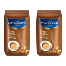 Кофе в зернах Movenpick Caffe Crema 500 г, 2 шт