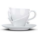 Чайная пара talent, wolfgang amadeus mozart, 260 мл, белая