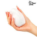 Белый нереалистичный мастурбатор 15см в форме бутона цветка Bior Toys Sexy Friend Flower Tulips SF-70284