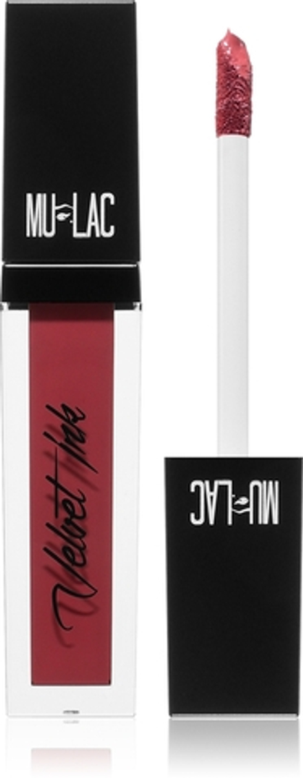 Mulac Cosmetics Velvet Ink - Долговременная матовая помада в жидкой форме оттенок Secret Love, 5 ml