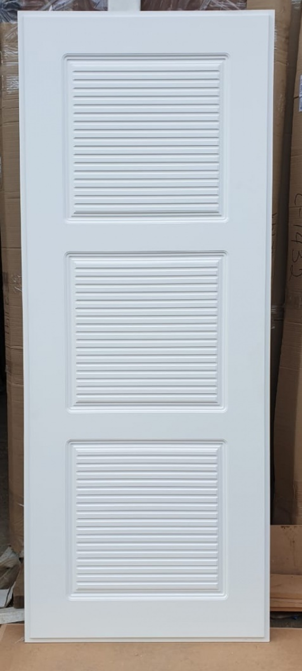 Входная металлическая дверь Рекс 30 Кварц черный / ФЛ-1 Силк сноу (белый матовый, без текстуры)