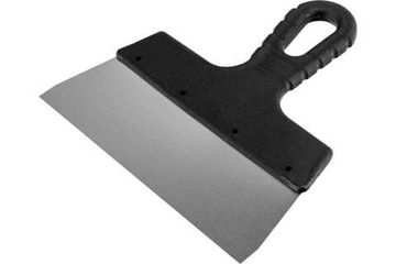 Фасадный шпатель из нержавеющей стали SPARTA 200 мм пластмассовая ручка 85150