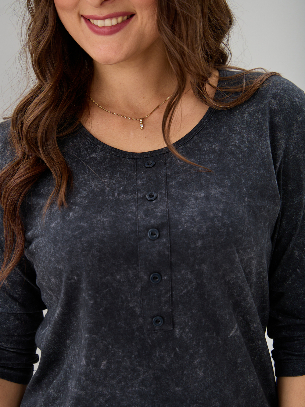 Лонгслив ЛНк-005/варенка-графит