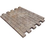 Тротуарная плитка Прямоугольник, 60 мм, ColorMix Берилл, native