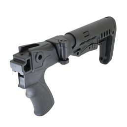 Складной приклад на Сайгу 20, DLG Tactical налево