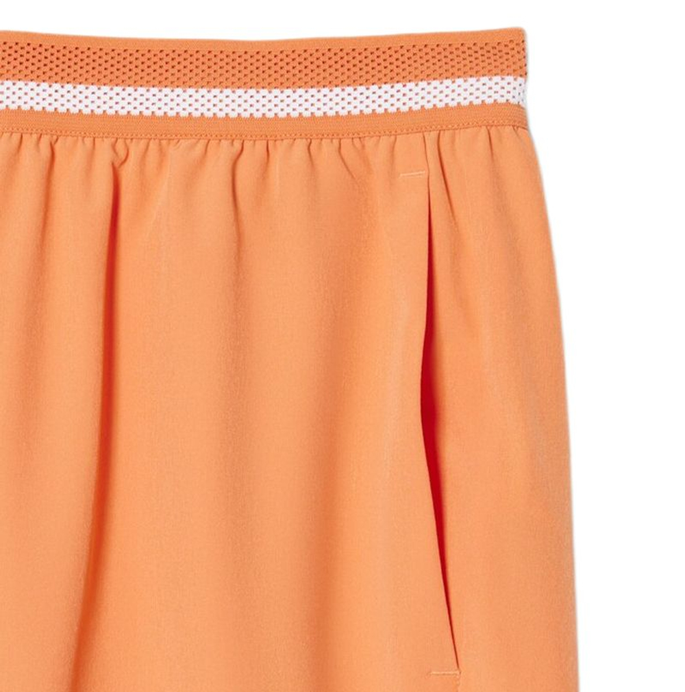 Теннисные шорты Lacoste Tennis X Novak Djokovic - orange/white