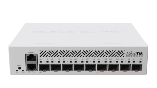 MikroTik CRS310-1G-5S-4S+IN управляемый коммутатор