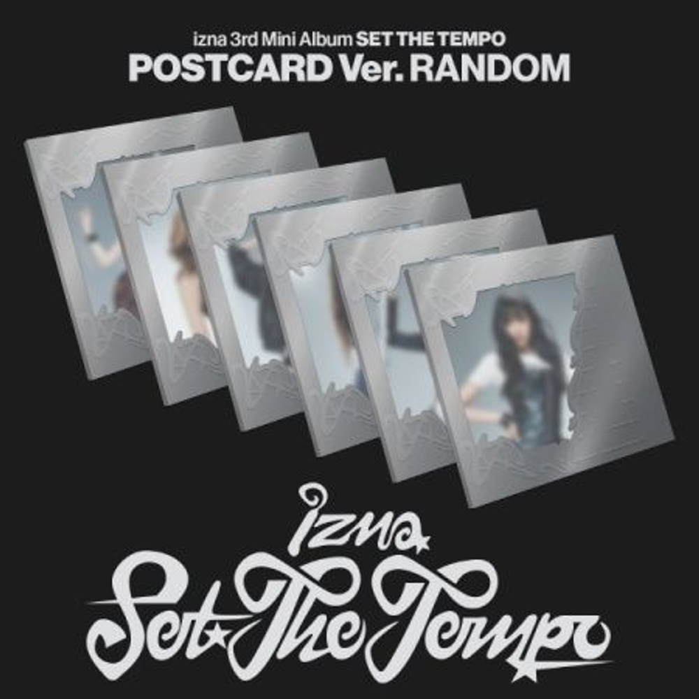 Альбом izna - SET THE TEMPO 3rd Mini Album POSTCARD RANDOM Version