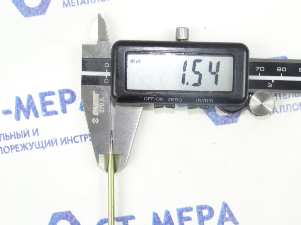 Заготовка для отвертки шлицевой плоской (минусовая) 120х3.5х0.5мм (Без ручки) СССР