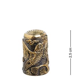 AM-1444 Наперсток «Птички Свиристели» (латунь)