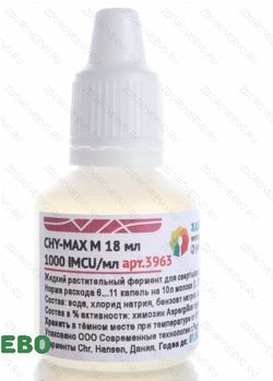 Жидкий растит. фермент CHY-MAX M 1000 IMCU/мл, 18 мл