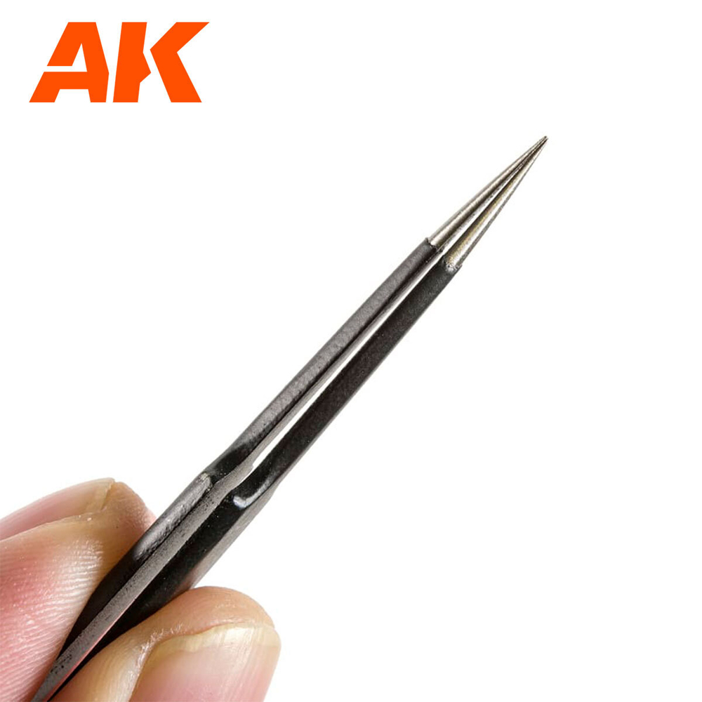 Прямой пинцет для моделирования AK Interactive Precise Straight Tweezers