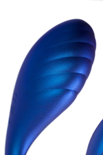 Вибратор для пар L`Eroina App Choppy с пультом синий 21 см