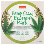 Purederm, Маска с эссенцией из семян конопли, 12 шт., 18 г (0,63 унции)