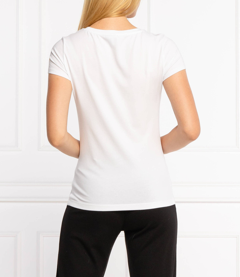 футболка EA7 - белый(8NTT65 TJDQZ)