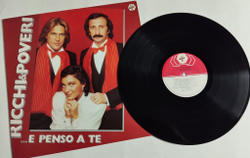 Винтажная виниловая пластинка LP Ricchi and Poveri E Penso A Te (Italy 1981)