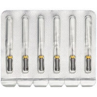 Pro-Endo K-Files №08 (25мм) (6шт.) Про-Эндо К-файлы (К-рашпили), каналорасширители ручные