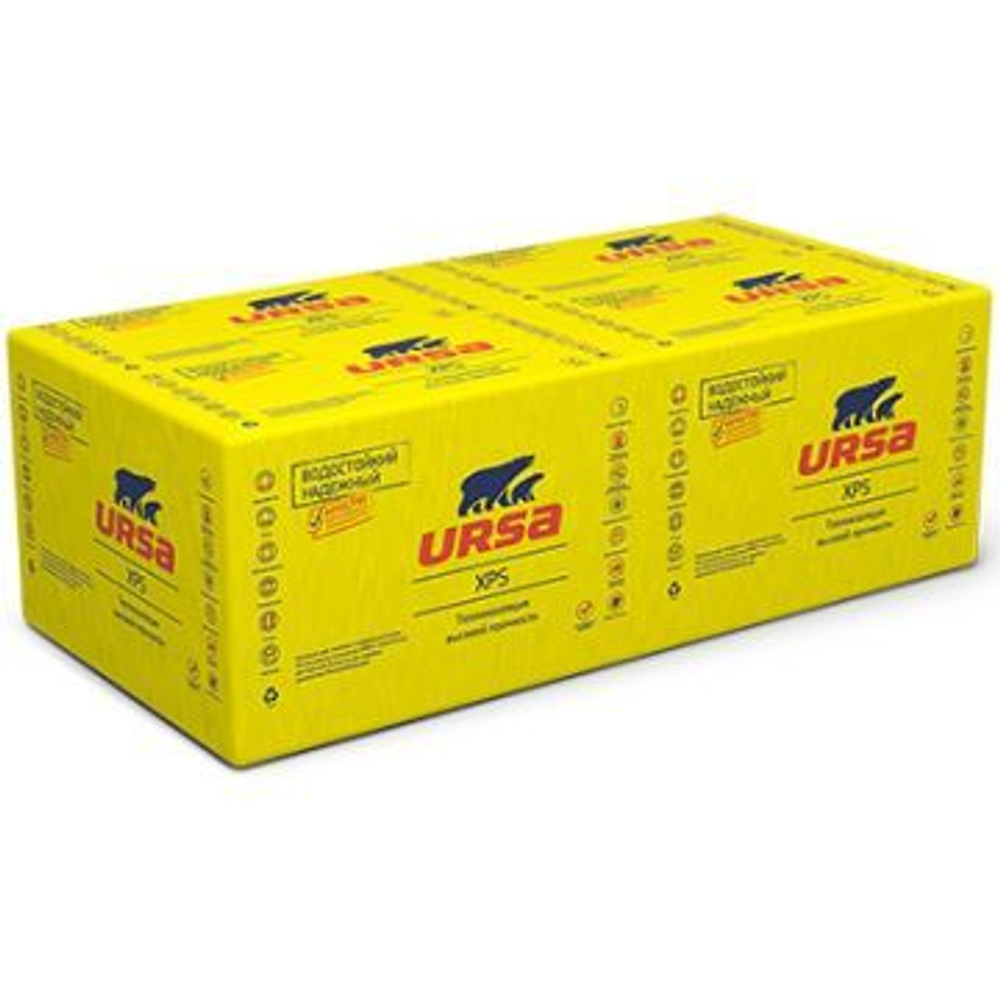 Теплоизоляция Ursa XPS-N-III-L Г4 1180х600х40 мм 10 шт (7,08 м2)