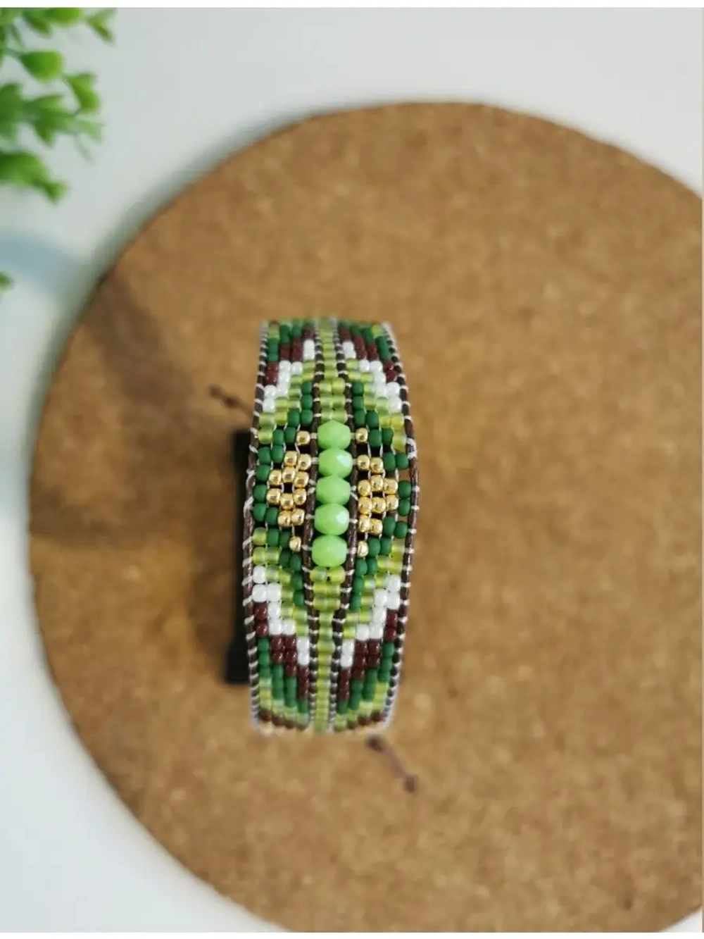 Браслет из японского бисера, украшение, аксессуар