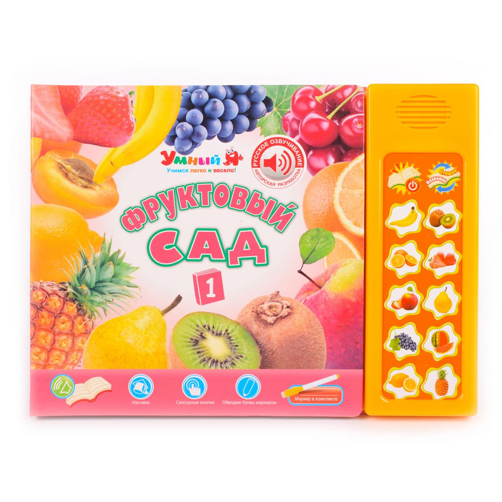 Обуч. книга "Фруктовый САД" ZYE-E0097