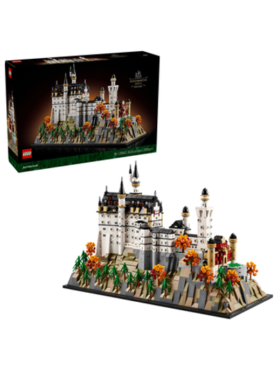 Конструктор Лего Архитектура Замок Нойшванштайн | LEGO Architecture Castle 21063, 3455 деталей (18+)