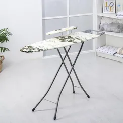 Доска гладильная Nika «Белль Классик 2», 112×34,5 см, два положения высоты 70, 80 см, европодставка, МИКС