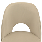 Стул evelyn, велюр, бежевый