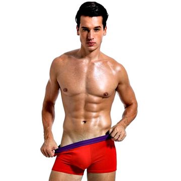 Мужские трусы боксеры красные ROMEO ROSSI RR6084-8